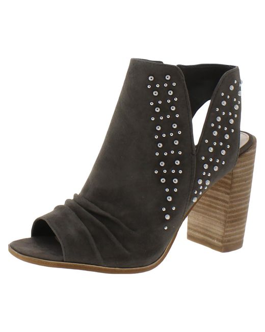 vince camuto suede booties