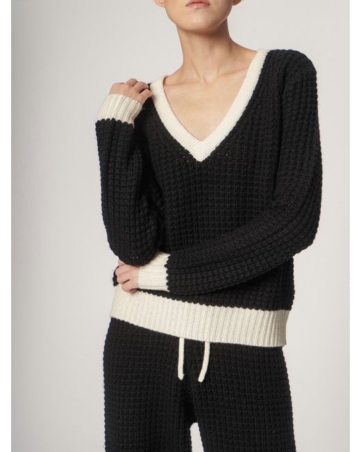 Madeleine Thompson Black Anatoli Sweater