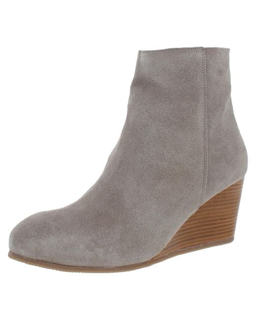 divia suede ankle boot