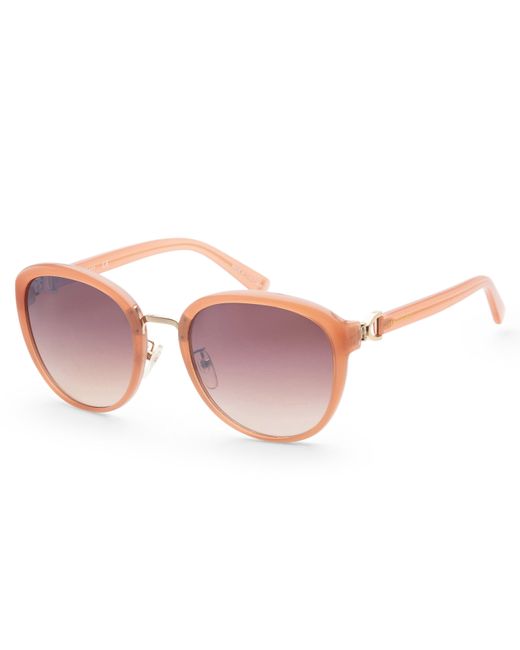 Longchamp 58 Mm Pink Sunglasses Lo628sk-691