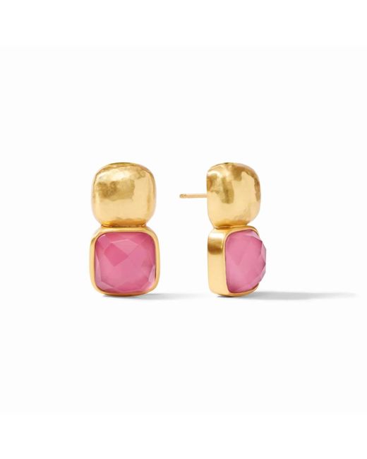 Julie Vos Pink Catalina Earring