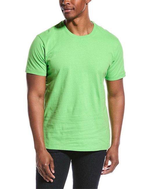FRAME Green Logo T-shirt for men