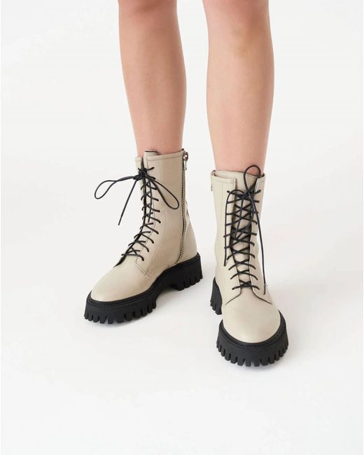 IRO Natural Kosmic Lace-up Leather Boots