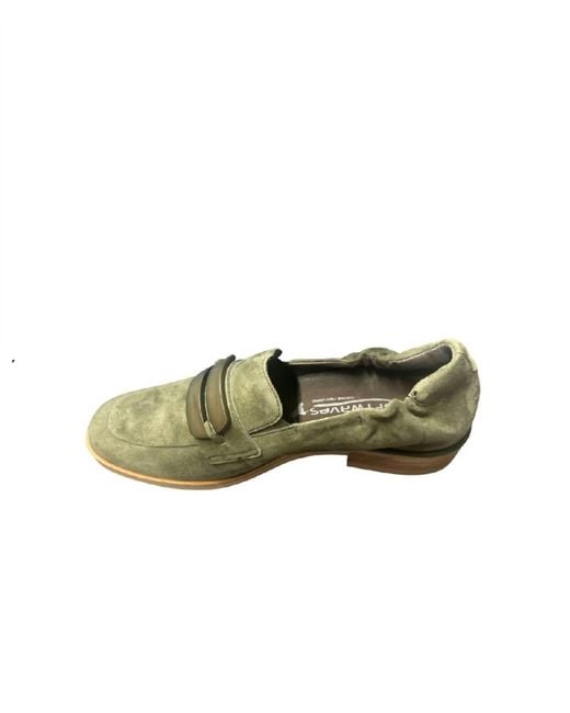 Softwaves Green Gill Loafer