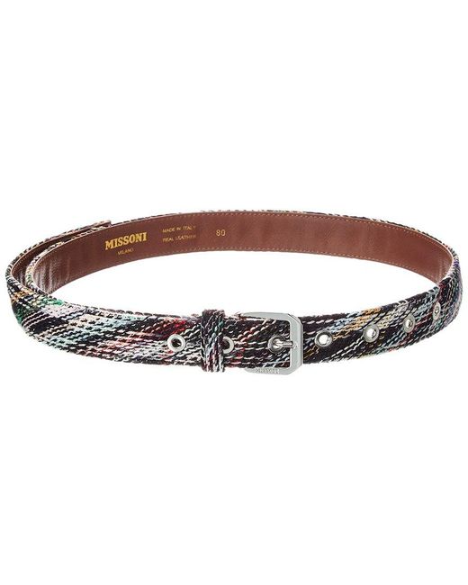 Missoni Belt in Brown | Lyst display picture 2