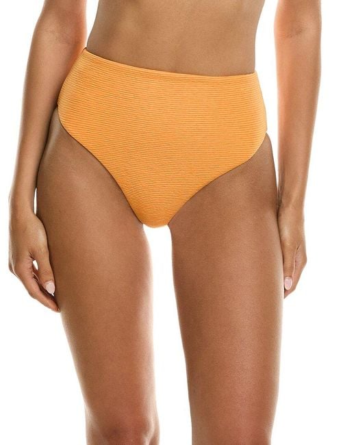 Mara Hoffman Orange Imina Bikini Bottom