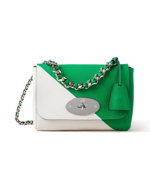 Mulberry Top Handle Lily in Green Lyst