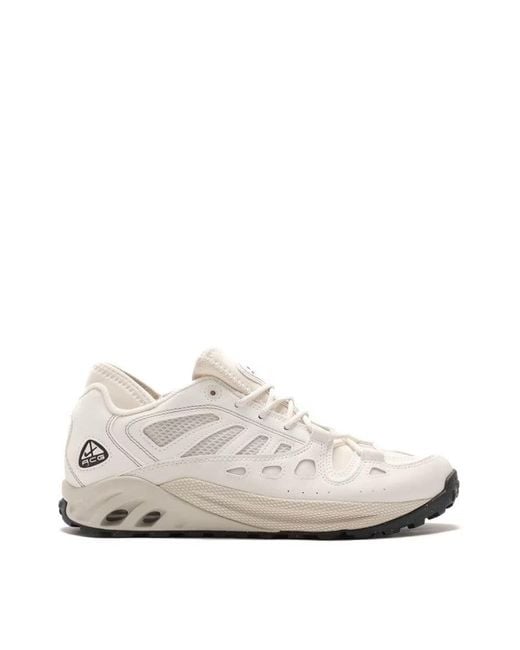 Nike White Acg Air Exploraid Sneakers for men