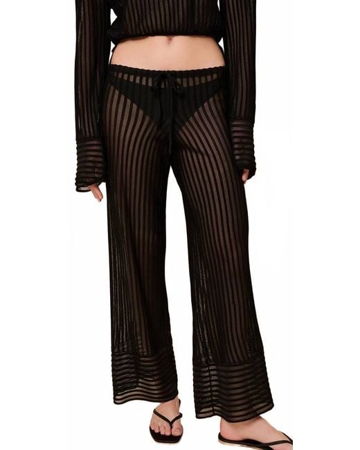 Solid & Striped Black Athena Pant