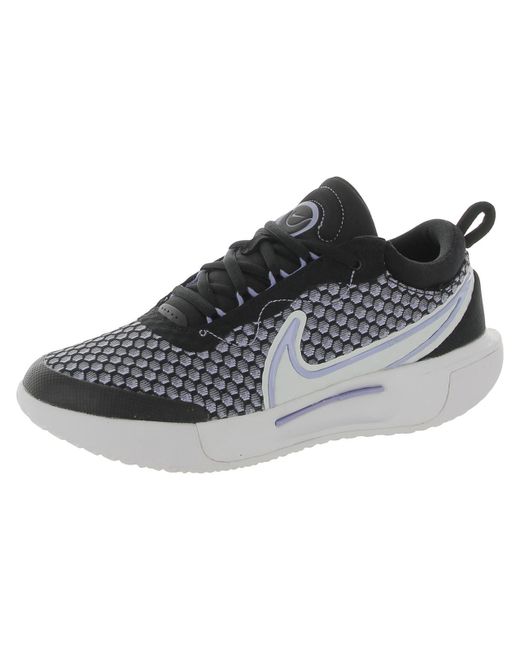 Nike Black Zoom Court Pro Hc Workout Gym Running & Training Shoes