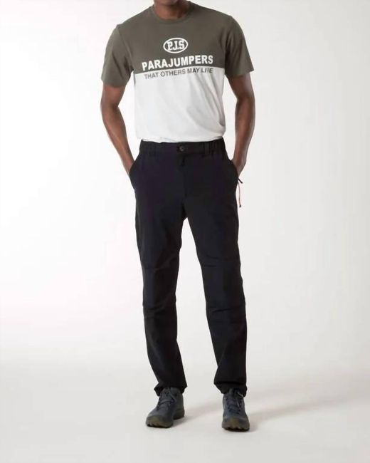 Parajumpers Blue Humbert Stretch Pants for men