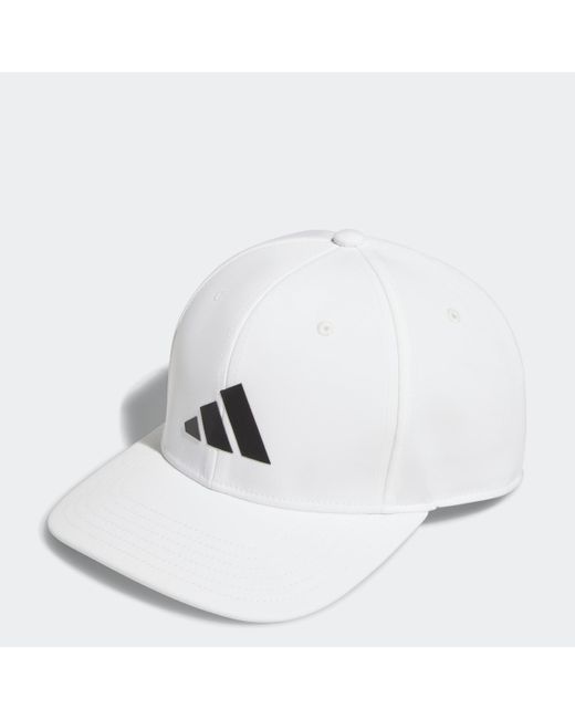 Adidas White Tour Snapback Hat for men