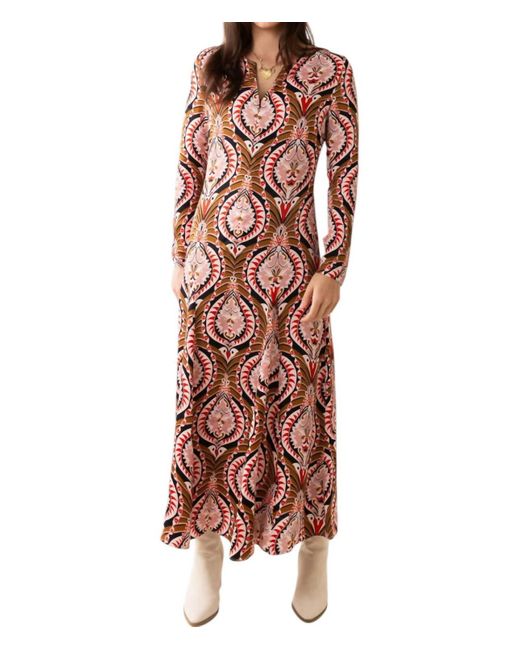 brown pineapple jewelry midi dress Brown Pineapple Jewelry Midi Dress  FARM Rio