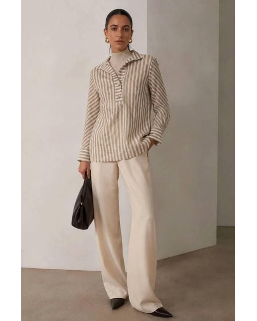 J'Envie/Eli Natural The First Class Tunic Top