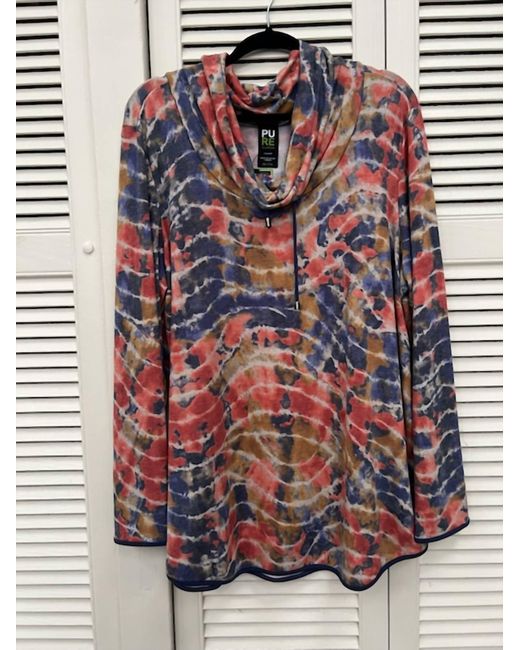 Pure Amici Pink Patterned Blouse