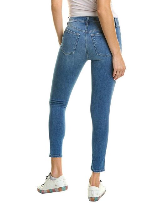 High-rise Curvy Rennes Skinny Crop Jea 