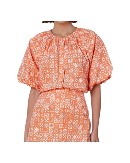 Olivia by Livro Pink Freda Top