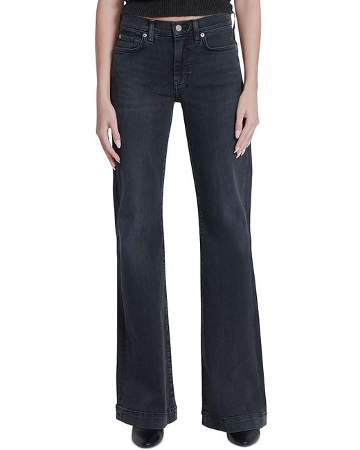 7 For All Mankind Dojo Flare Jeans in Blue | Lyst