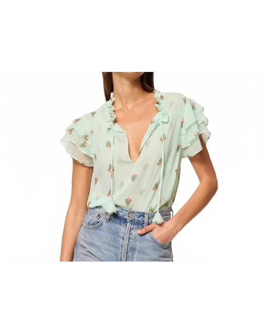 MISA Los Angles Black Maria Bohemian Top