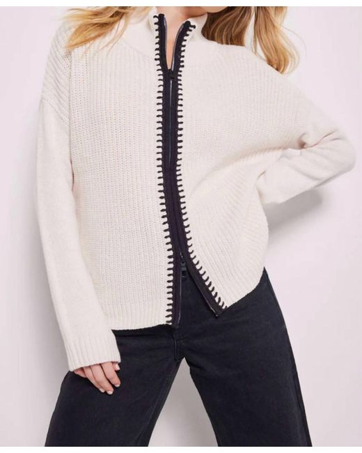 Lisa Todd White Romancin' Sweater