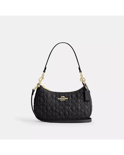 COACH Black Teri Shoulder Bag