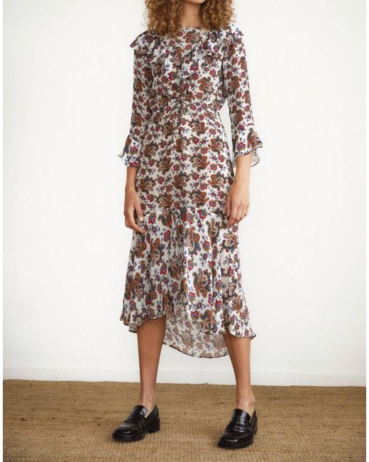 Guadalupe White Fey Garden Dress