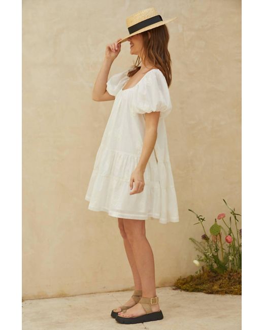 By Together Natural Genevieve Tiered Dress