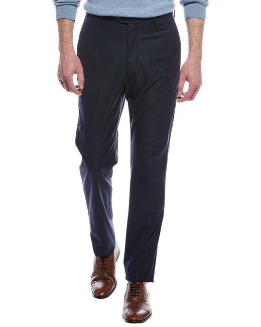 Scotch & Soda Blue Modern Fit Trouser for men