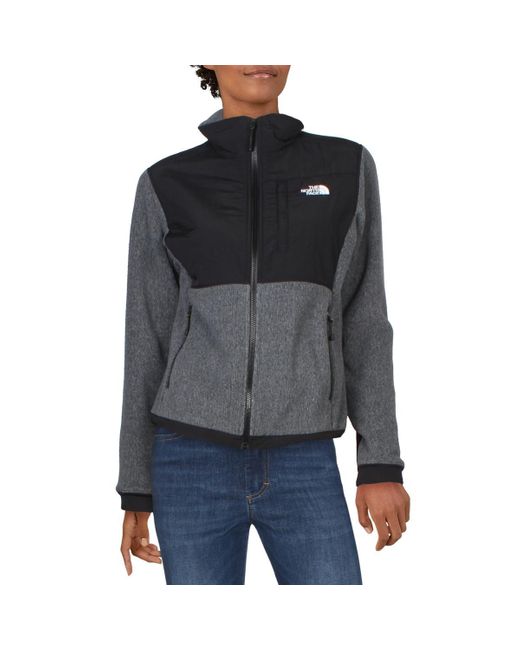 The North Face Gray Denali 2 Fleece Active Jacket