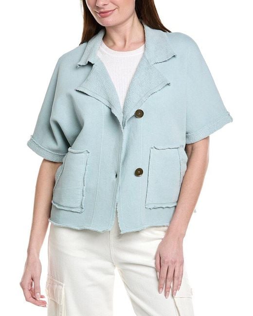 XCVI Blue Kennison Capelet
