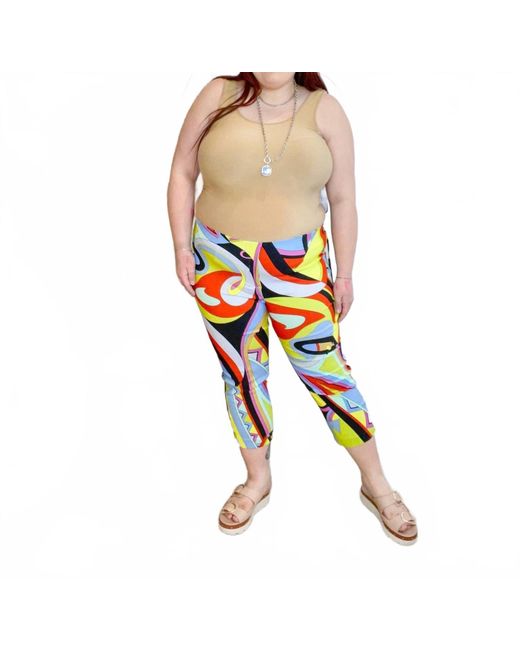 Insight Orange Pucci Print Pants