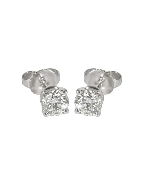 Tiffany & Co Metallic Diamond Collection Stud Earrings
