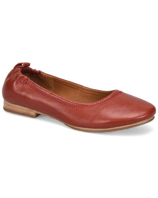 Söfft Red Kenni Leather Flat