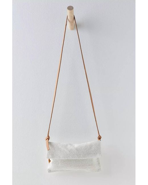 Free People White Plus One Embellished Cross Body Bag