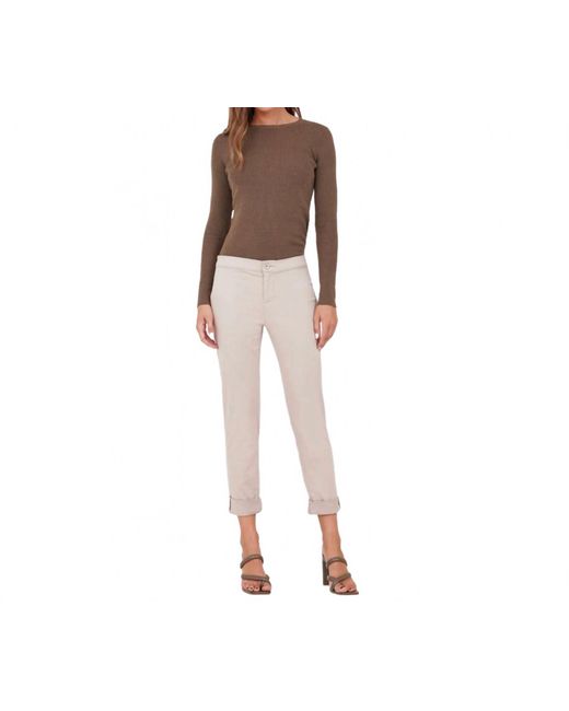 Lila Ryan Black Zuri Tapered Chino Pants