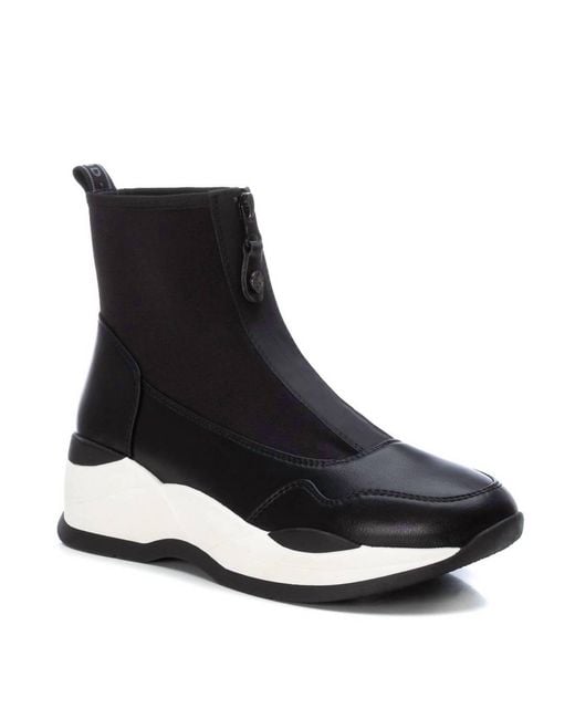 Xti Black Sport Booties