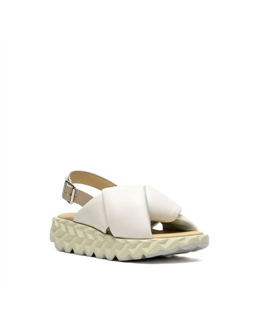 4Ccccees Natural Jabara Coil Sandal