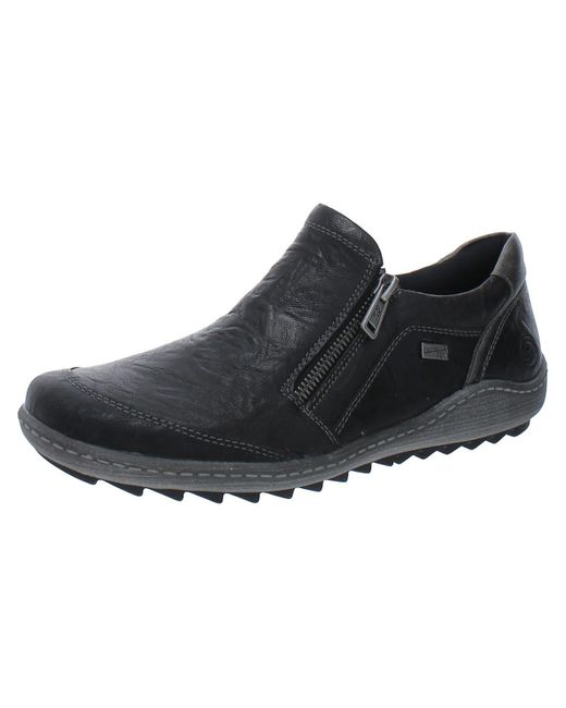 Remonte Black Liv 28 Leather Comfort Loafers