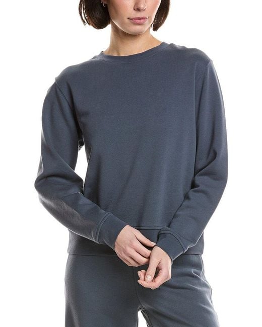 Vince Blue Pullover Sweatshirt