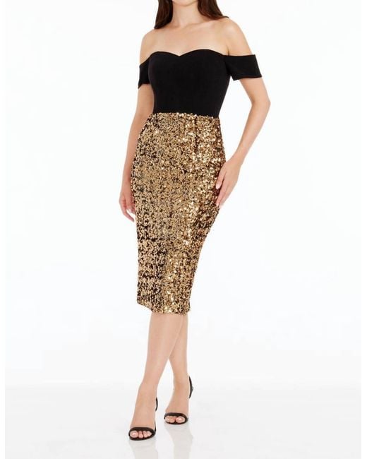 Dress the Population Multicolor Bailey Sequin Dress