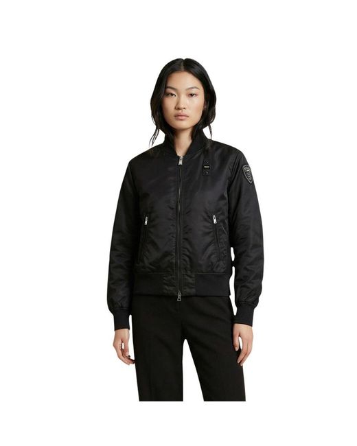 Blauer Black Polyamide Bomber