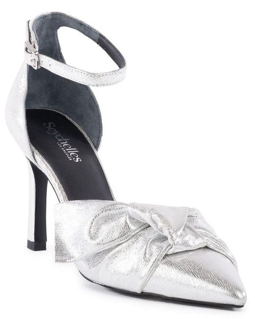Seychelles White First Dance Leather Pump