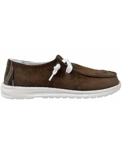 Gypsy Jazz Black Poppy Suede Casual Shoe