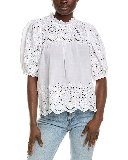 tyler boe White Hayley Top