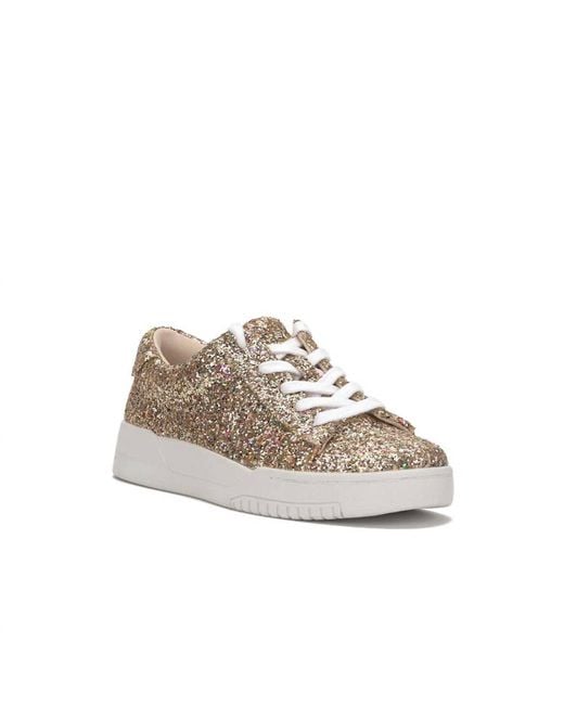 Jessica Simpson Natural Silesta Sneaker In Party Gold