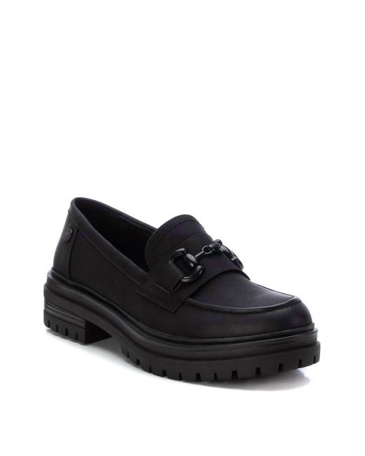 Xti Black Moccasins