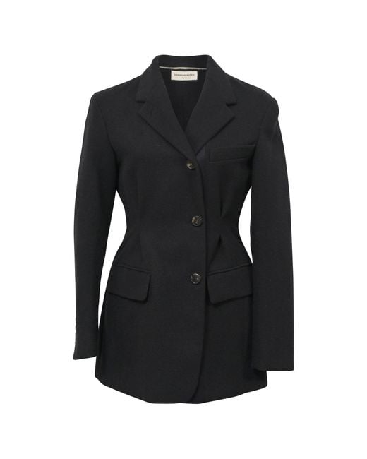 Dries Van Noten Black Blazer