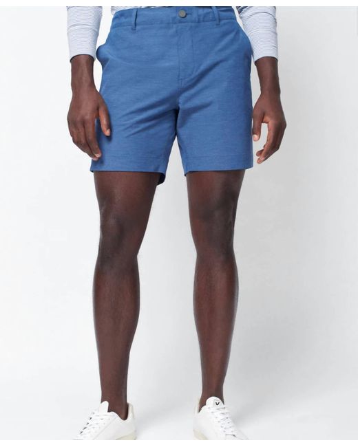 Faherty Brand Blue All Day Shorts for men