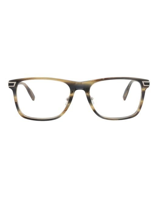 Montblanc Brown Square-Frame Acetate Optical Frames for men
