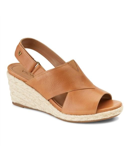 Vionic Brown High Heel Sandal